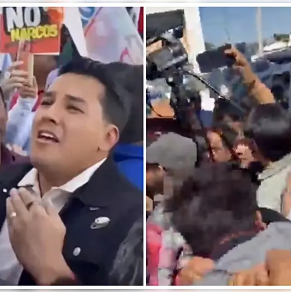 Simpatizantes del PAN terminan a golpes en evento de apoyo a Maru Campos en Ciudad Ju&aacute;rez