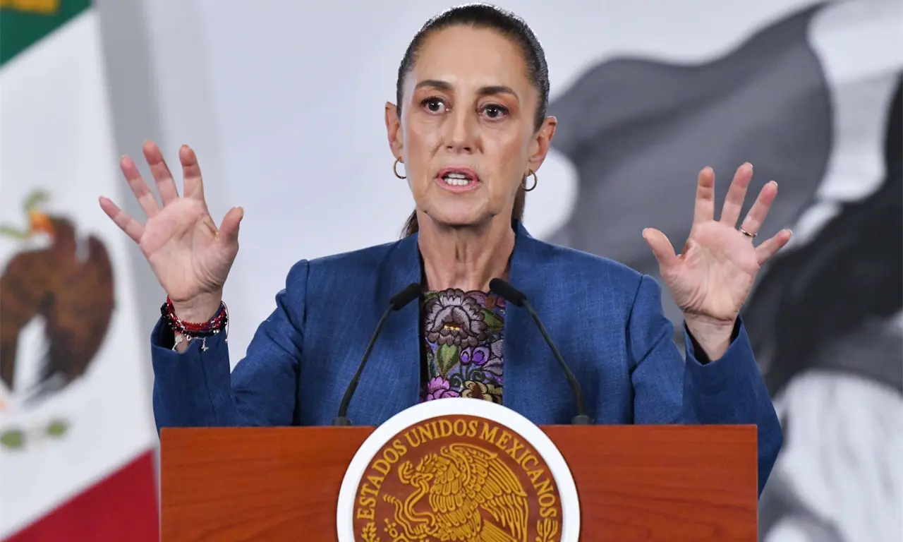  Caso Rocha golpea a Sheinbaum; cae 7 puntos en aprobación 