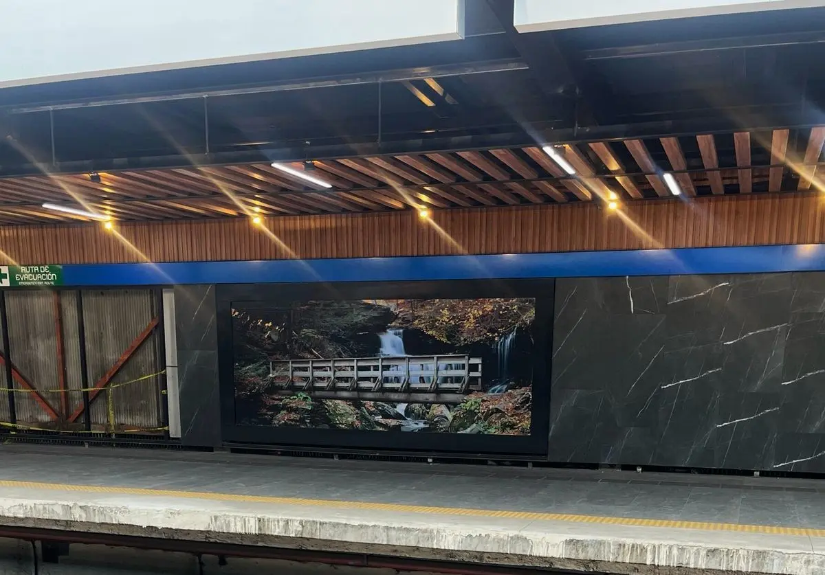 Estación del Metro Tasqueña Quinto Poder