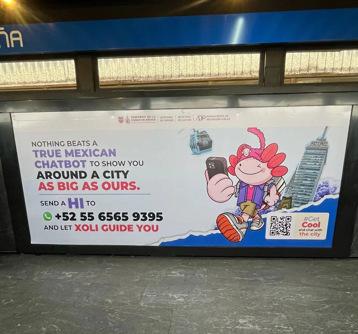 Estación del Metro Tasqueña Quinto Poder