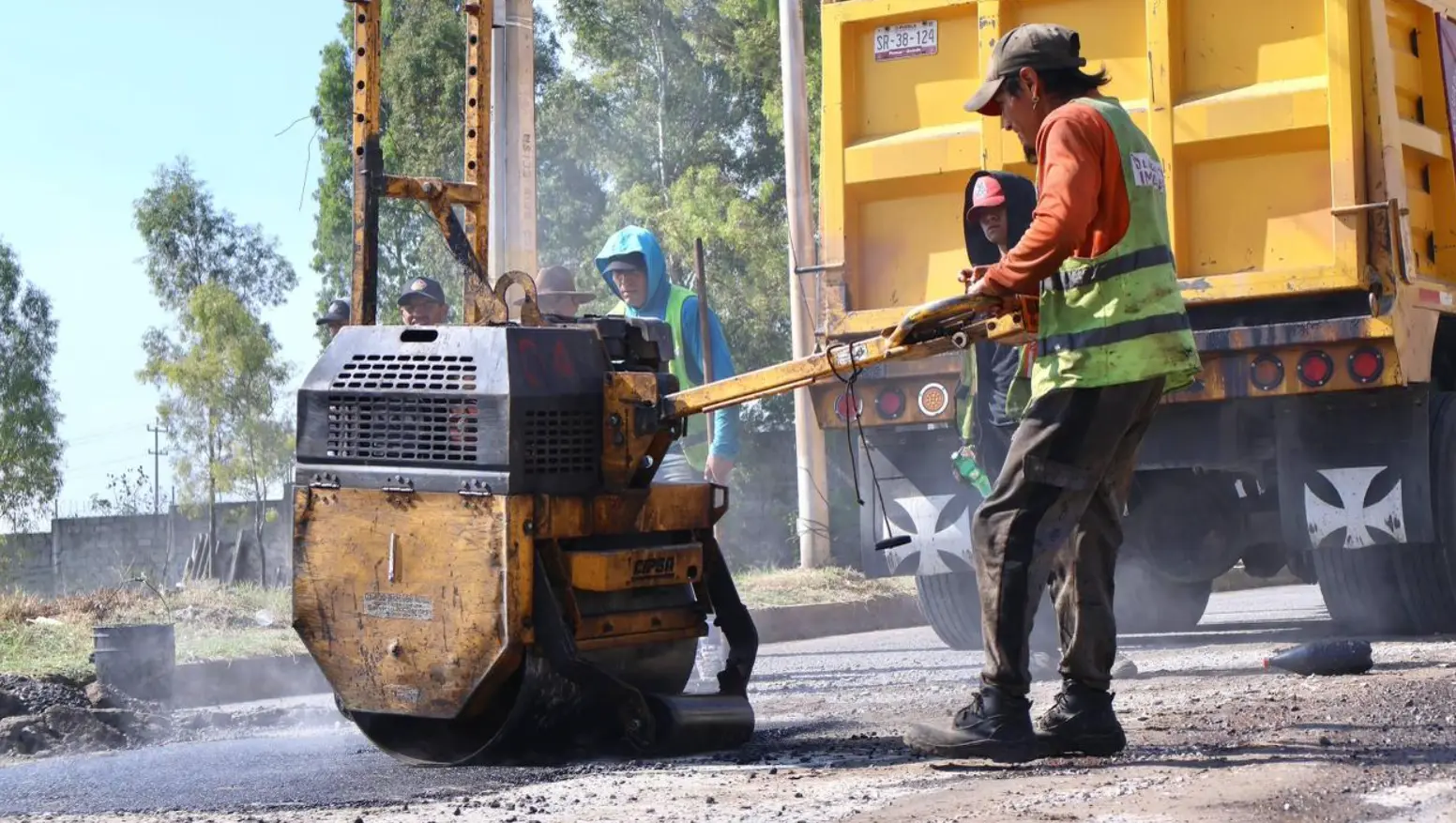 Puebla reporta avances en bacheo y entrega 14 mil 700 despensas del programa Alimentación Imparable. Gobierno de la Ciudad.