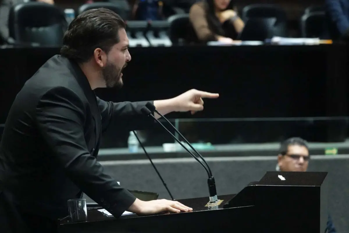 Carlos Eduardo Gutiérrez, del PRI, empezó con las provocaciones. Cuartoscuro.