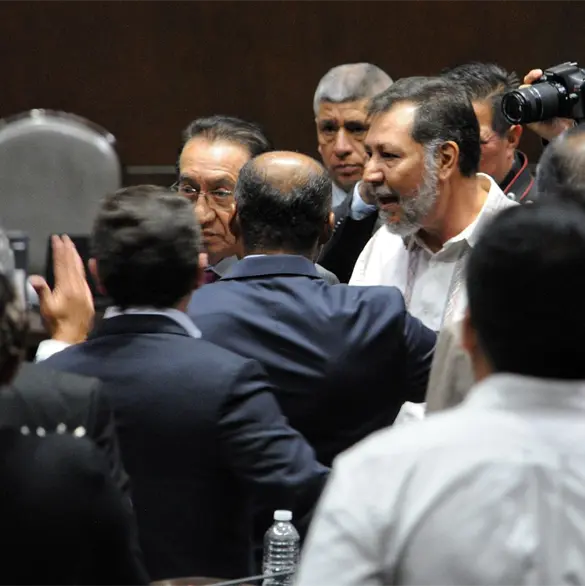 De Noro&ntilde;a a Zenyazen: las peleas que sacudieron al Congreso Mexicano