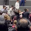 Difunden nuevo video de la pelea entre los diputados Zenyazen Escobar y Carlos Guti&eacute;rrez