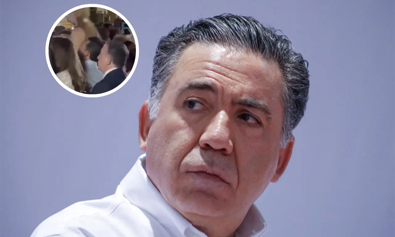  Captan a Enrique Inzunza en evento familiar luego de pedir licencia al Senado. 