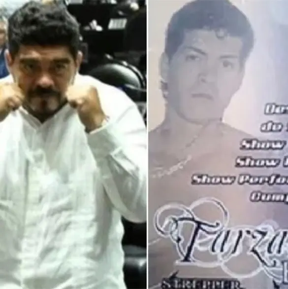 Tarzán Boy: Tras pelea, difunden fotos del diputado de Morena cuando habría sido bailarín exótico Tarzán Boy: Tras pelea, difunden fotos del diputado de Morena cuando habría sido bailarín exótico
