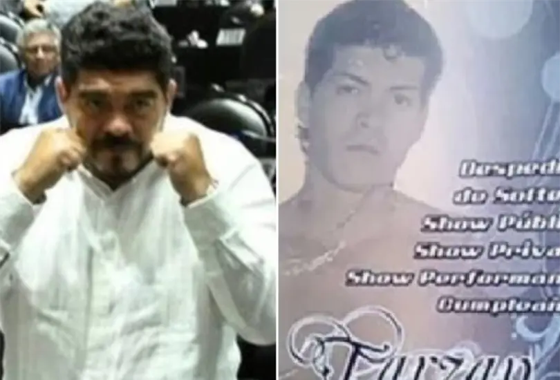 Tras ponerse en guardia en el Congreso, en redes sociales volvieron a circular fotografías del legislador relacionadas con su presunto pasado bajo el apodo de “Tarzán Boy”.