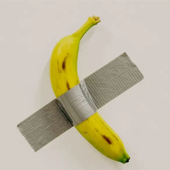 Roban el pl&aacute;tano de la obra Comedian, valuada en 6.2 mdd, de un museo en Francia