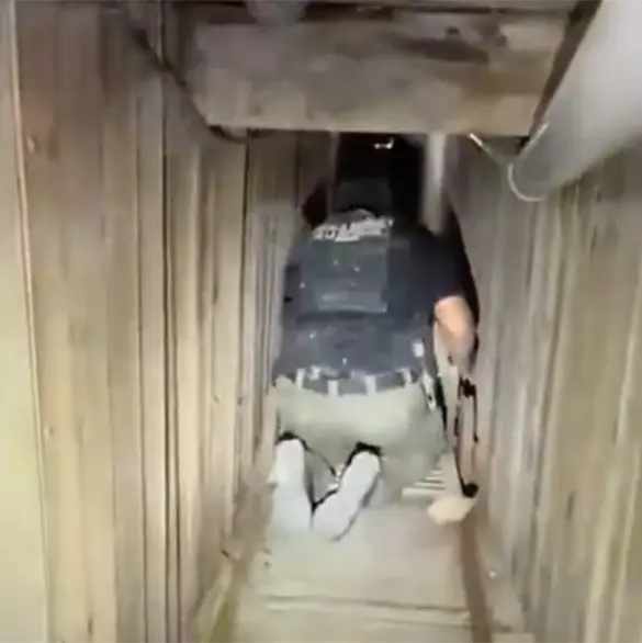 Con iluminaci&oacute;n y ventilaci&oacute;n: as&iacute; es el narcot&uacute;nel que conecta Tijuana con Estados Unidos