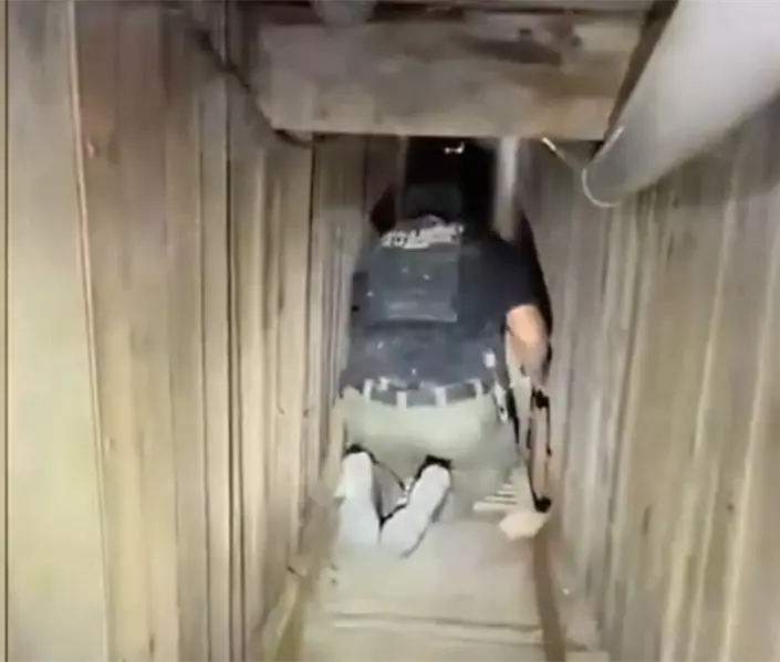 Con iluminaci&oacute;n y ventilaci&oacute;n: as&iacute; es el narcot&uacute;nel que conecta Tijuana con Estados Unidos