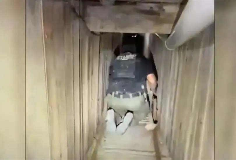 Con iluminación y ventilación: así es el narcotúnel que conecta Tijuana con Estados Unidos Con iluminación y ventilación: así es el narcotúnel que conecta Tijuana con Estados Unidos
