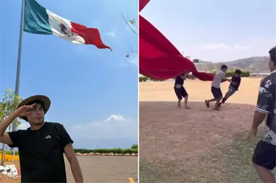 Influencer El Tuffy se disculpa tras pol&eacute;mico video con la Bandera de M&eacute;xico en Iguala: Video fue tergiversado