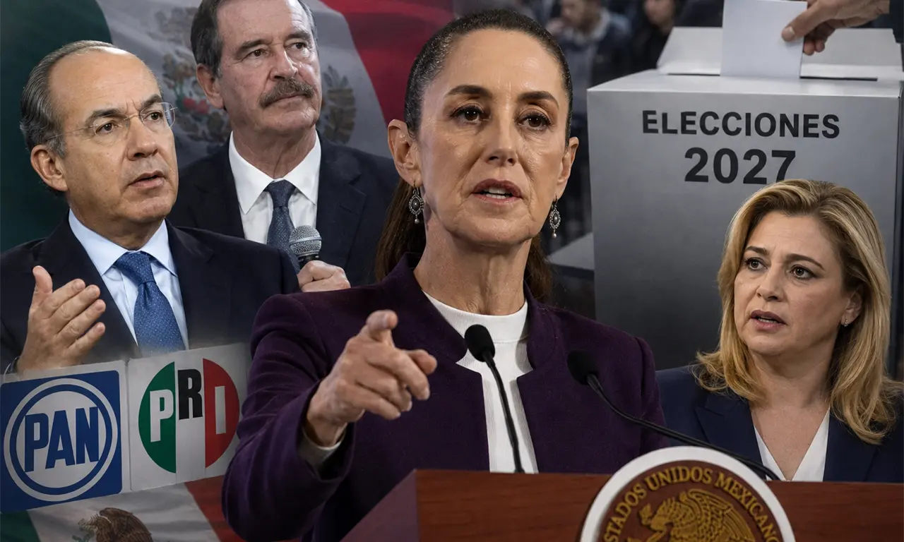  Sheinbaum vincula a sectores de EE.UU. con posible presión política rumbo a 2027 en México 