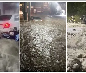Cuajimalpa entra en Alerta P&uacute;rpura por inundaciones, granizo y tormenta el&eacute;ctrica | VIDEOS