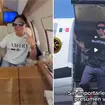Exhiben a regidor de Morena en Tulum viajando en jet privado y con playera Balenciaga Exhiben a regidor de Morena en Tulum viajando en jet privado y con playera Balenciaga