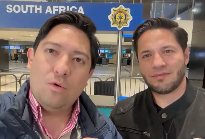 Julio El Profe Ib&aacute;&ntilde;ez rompe el silencio tras ser liberado en Sud&aacute;frica: Se termin&oacute; la pesadilla