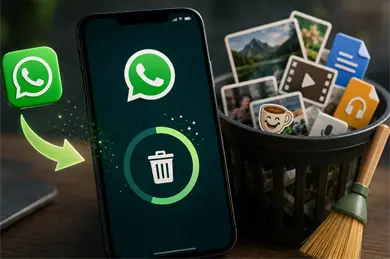 WhatsApp está llenando tu celular sin que lo notes: así puedes liberar espacio eliminando archivos ocultos WhatsApp está llenando tu celular sin que lo notes: así puedes liberar espacio eliminando archivos ocultos