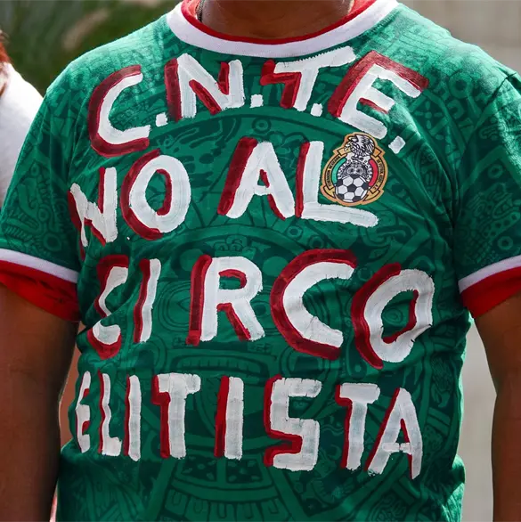 &iquest;Peligra la inauguraci&oacute;n?: Destrozos de la CNTE causan preocupaci&oacute;n a una semana del Mundial 2026