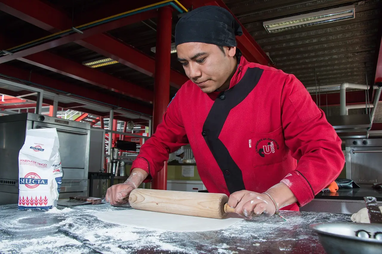 Gastronomía y servicios de alimentos — riesgo laboral: 34.4%
