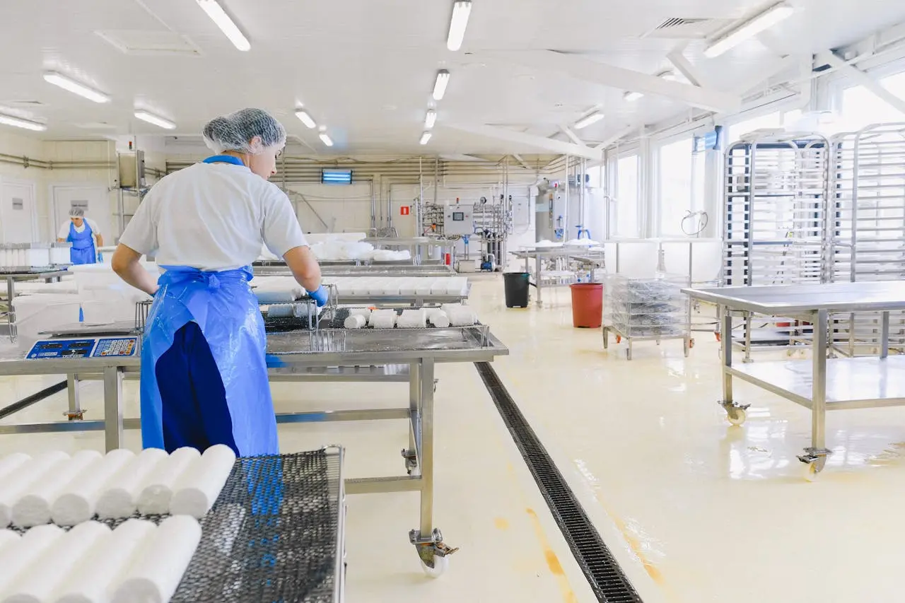 Industria de la alimentación — riesgo laboral: 31.3%