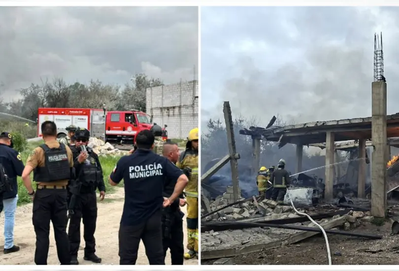 Explosi&oacute;n de pipa en Tepeaca deja tres lesionados; evac&uacute;an a m&aacute;s de 1,700 estudiantes