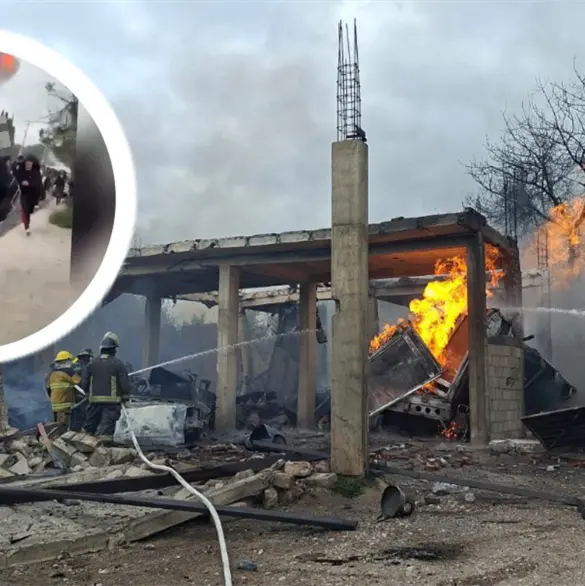 Joven h&eacute;roe salva a una ni&ntilde;a durante la explosi&oacute;n de pipas en Tepeaca | VIDEO