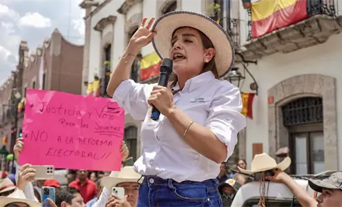 Congreso de Michoacán veta a alcaldesa de Uruapan: declaran a Grecia Quiroz "persona no grata" Congreso de Michoacán veta a alcaldesa de Uruapan: declaran a Grecia Quiroz "persona no grata"