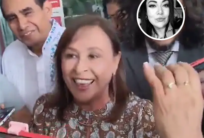 Gestos de Roc&iacute;o Nahle durante entrevista por secuestro indignan a usuarios.