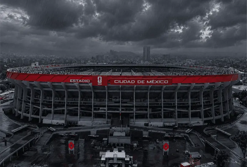 A d&iacute;as del Mundial 2026, alertan temporal y riesgo de inundaciones en M&eacute;xico.