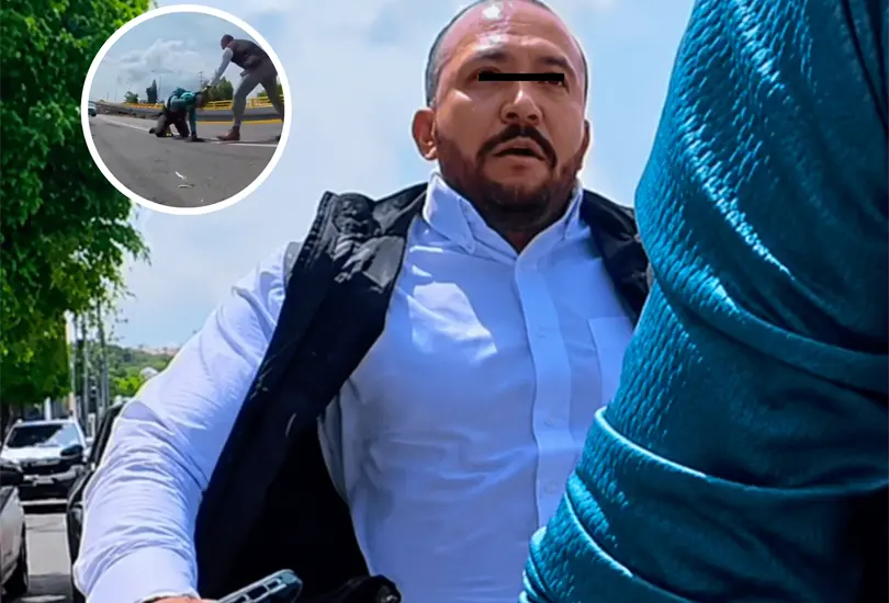 “Dice ser escolta”: revelan quién es el agresor del ciclista en la CDMX. “Dice ser escolta”: revelan quién es el agresor del ciclista en la CDMX.