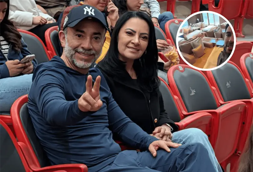 Fernando Flores y su esposa Iraí Albarrán. Fernando Flores y su esposa Iraí Albarrán.