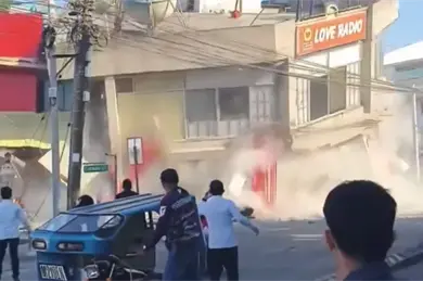 Im&aacute;genes impactantes del terremoto que devast&oacute; Filipinas