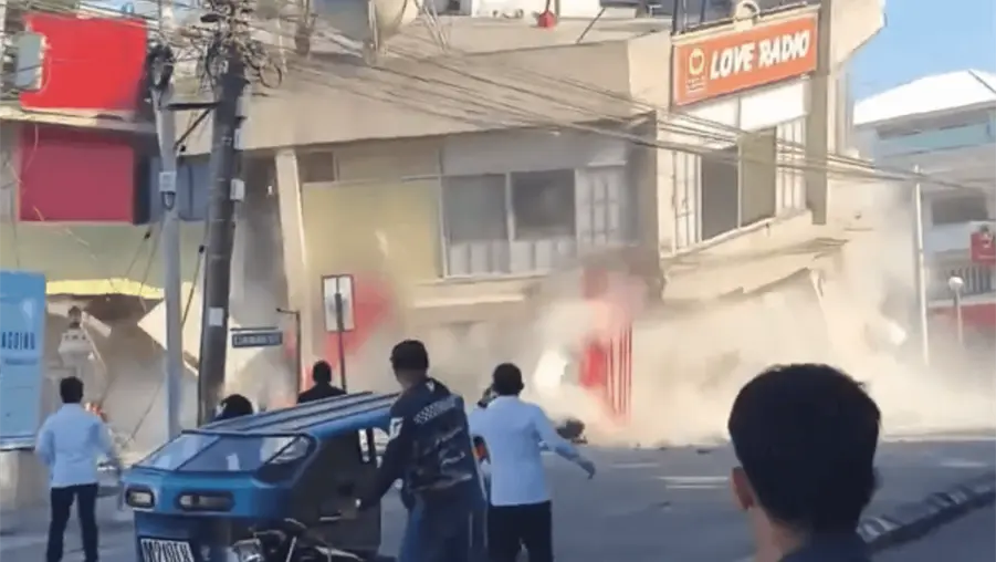 Im&aacute;genes impactantes del terremoto que devast&oacute; Filipinas