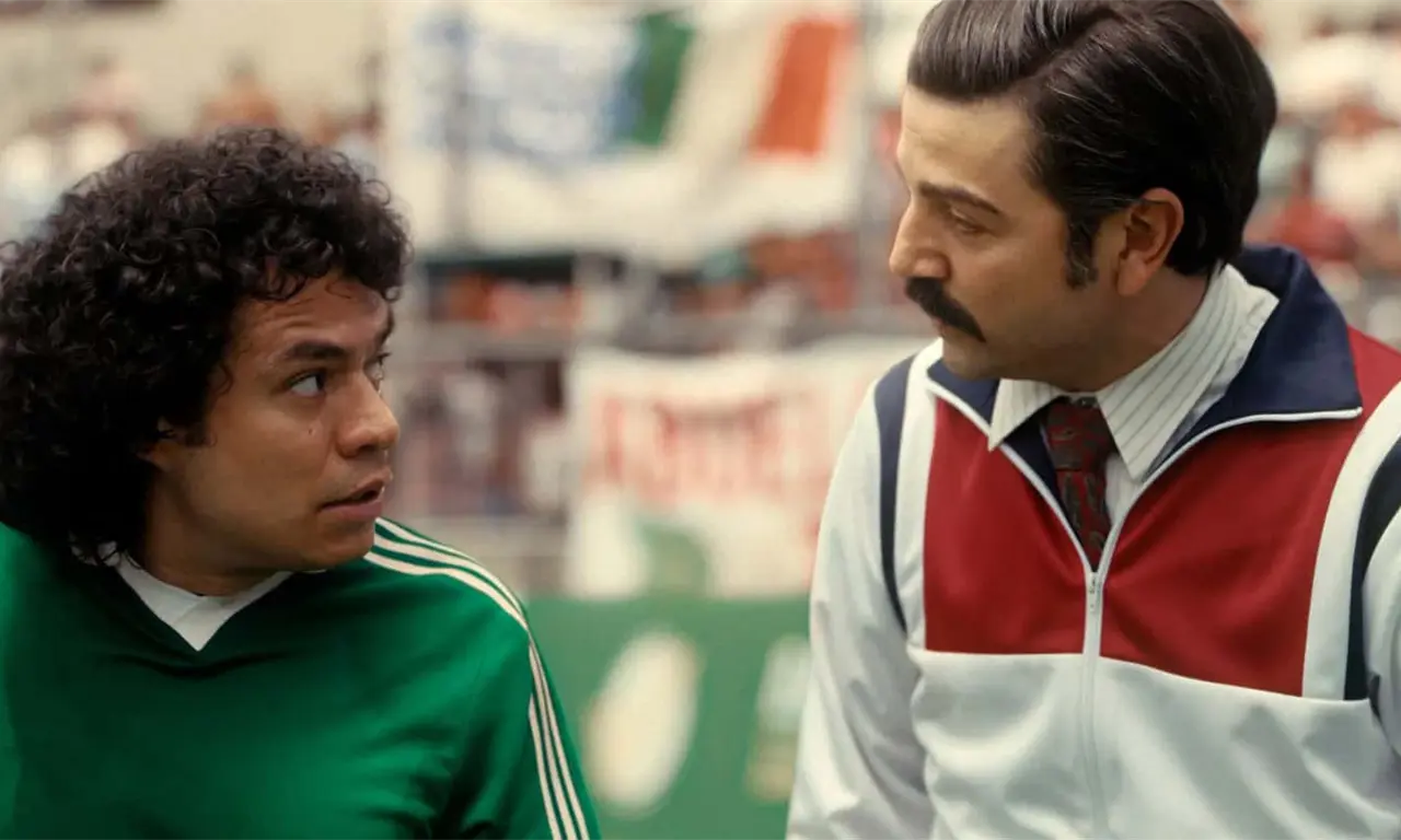  Memo Villegas y Diego Luna en México 86 