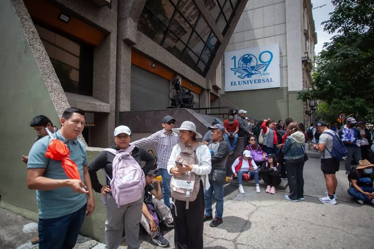 Protesta de la CNTE en El Universal Cuartoscuro