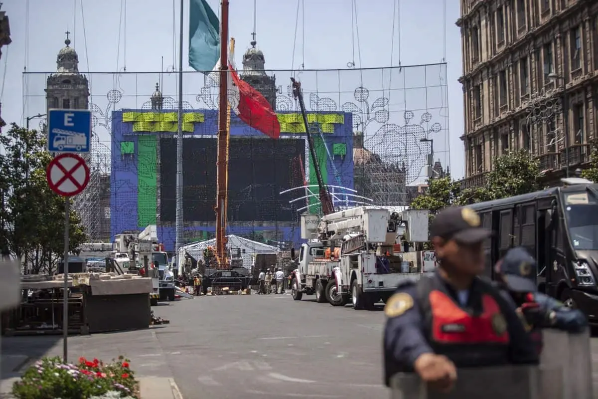 Aunque la movilización de la CNTE continúa generando bloqueos y concentraciones en distintos puntos de la Ciudad de México, la presidenta consideró que las manifestaciones no representan un riesgo para el desarrollo de las actividades mundialistas. Cuartoscuro.