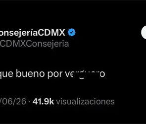 "&iexcl;Qu&eacute; bueno por v3rg*3r0!": mensaje que celebraba agresi&oacute;n a ciclista causa pol&eacute;mica con la Consejer&iacute;a Jur&iacute;dica de la CDMX