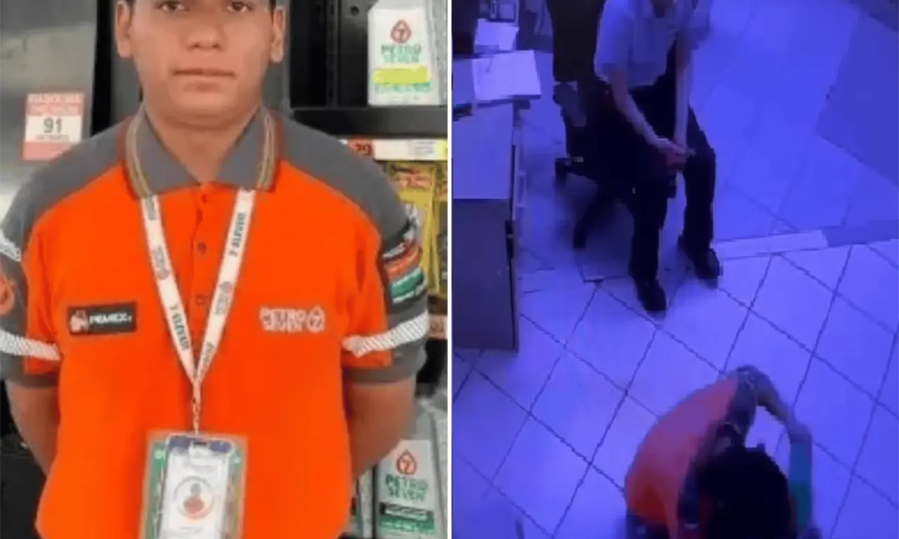  Al tratarse de un sistema de videovigilancia sin audio, se desconoce el contenido de la conversación que sostuvo con la trabajadora. 