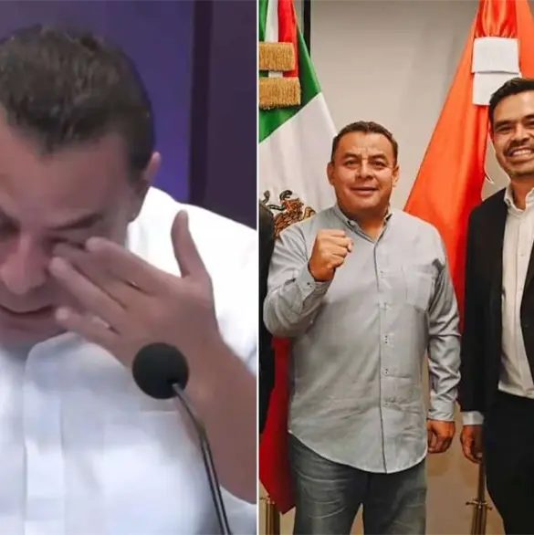 Erubiel Alonso llora al dejar el PRI... y 24 horas después se une a Movimiento Ciudadano Erubiel Alonso llora al dejar el PRI... y 24 horas después se une a Movimiento Ciudadano