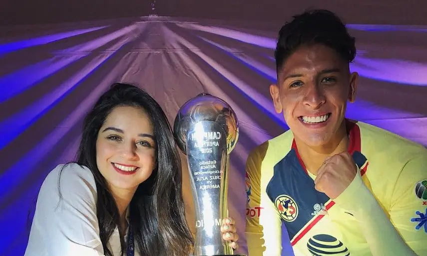 Sofía Toache, pareja de Edson Álvarez Sofía Toache, pareja de Edson Álvarez