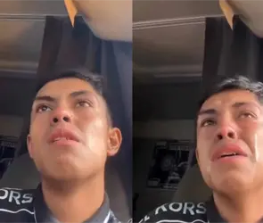 Entre l&aacute;grimas e impotencia: joven trailero acusa a polic&iacute;as de golpearlo y robarle sus vi&aacute;ticos en carretera de Hidalgo