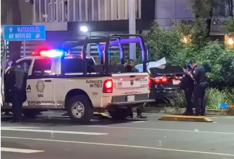 30 segundos y cuatro disparos: así ejecutaron a pareja en Reforma 30 segundos y cuatro disparos: así ejecutaron a pareja en Reforma