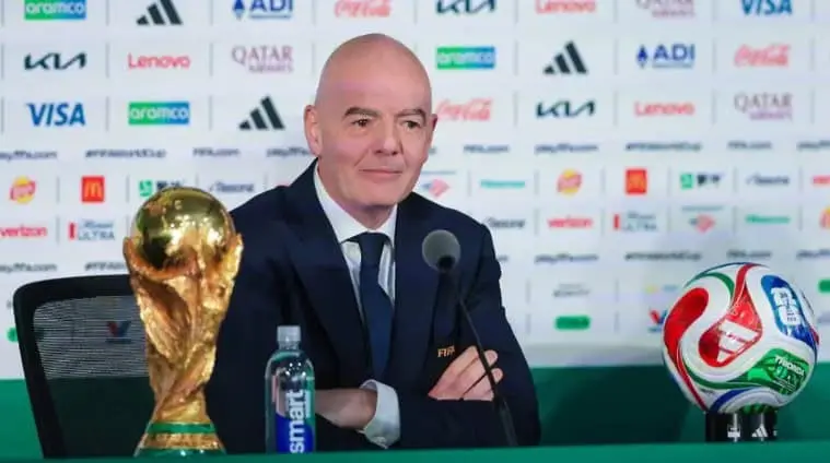 Gianni Infantino, presidente de la FIFA, agradeció a la presidenta Claudia Sheinbaum en la víspera de la inauguración del Mundial 2026. Especial