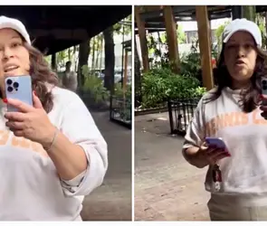 Mujer insulta a repartidor de Uber en Polanco por no subir su pedido a su departamento | VIDEO