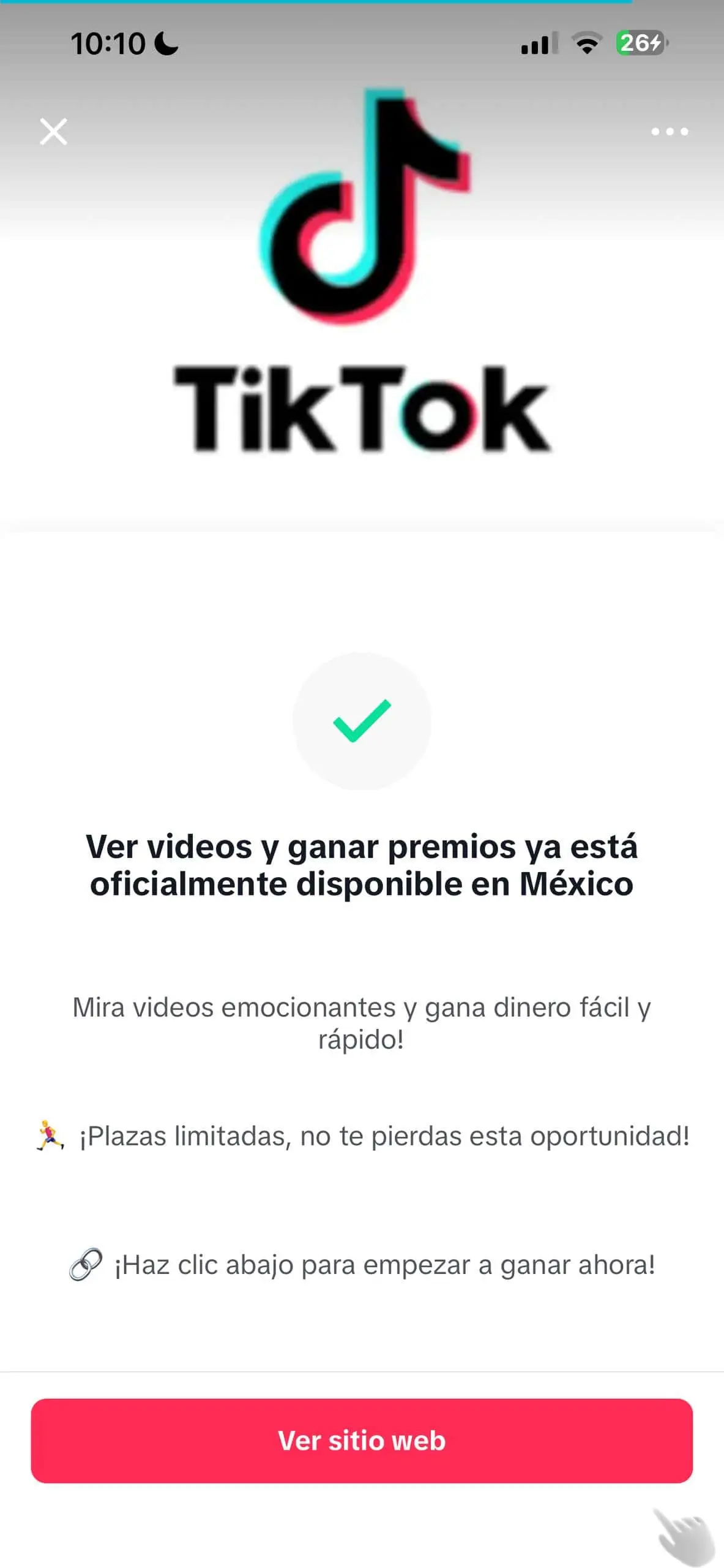 El detalle que vuelve más preocupante este tipo de anuncios Captura de pantalla