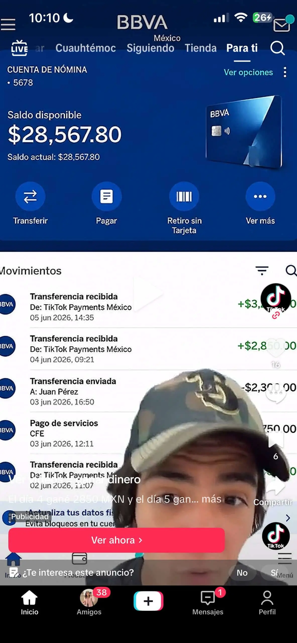 Supuesto fraude de TikTok Especial