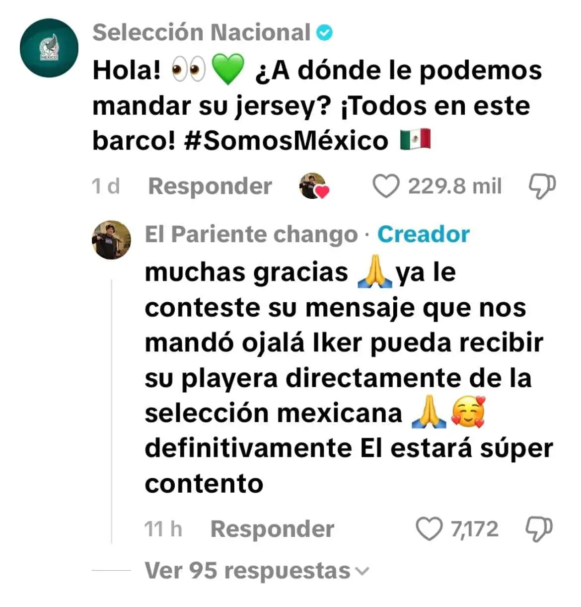 La selección mexicana busca a Iker TikTok