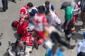 Reportan muerte de aficionado alem&aacute;n previo a entrar al M&eacute;xico-Sud&aacute;frica en el Azteca; esto se sabe