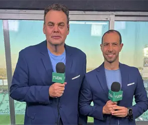 Mauricio Ymay, comentarista de TUDN, desata pol&eacute;mica por comentarios sobre protestas durante el Mundial 2026
