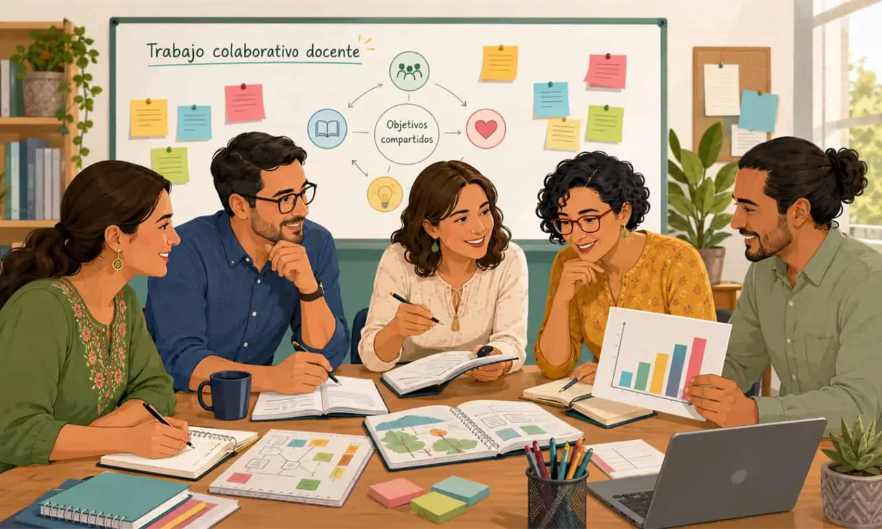  En las escuelas, los encuentros y reuniones entre docentes forman parte de su vida cotidiana. 